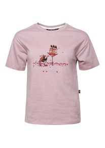 Chillaz Leoben Pilgrem T-Shirt Damen (Gr 40 |rosa/lila)