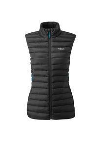 Rab Microlight Vest Daunenweste Damen (Gr 40 |schwarz)