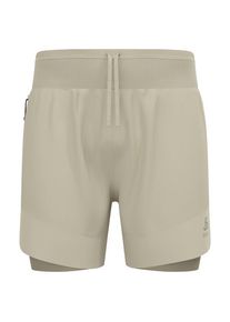 Odlo X-Alp Trail 6 2-In-1 Short Laufshorts Herren (Gr XXL |grau/beige)