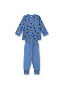 Sanetta Pyjama Long AOP 233560 Schlafanzug Kinder (Gr 140 |blau)