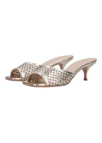 Thea Mika Sandaletten mit Absatz - Mules - Gr. 37 (EU) - in Gold - f&uuml;r Damen
