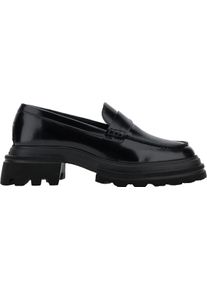 Hogan Loafer - Loafer - Gr. 39,5 (EU) - in Schwarz - f&uuml;r Damen