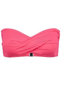 Seafolly Collective Twist Bandeau Bikini-Top Women (Gr 42 |rosa)