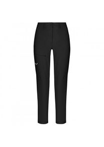 Salewa Puez Dolomitic 2 DST Pant Trekkinghose Damen (Gr 38 - Regular |schwarz)