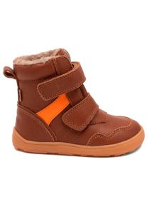 bisgaard Barefoot Thorsten Tex Barfußschuhe Kinder (Gr 24 |rot/braun |wasserdicht)