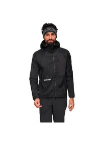 Mammut Eiger Nordwand Advanced Windbreaker Hooded Jacket Softshelljacke Herren (Gr XL |schwarz)