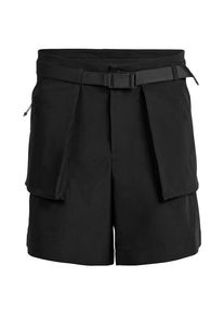 Freizeithose The Mountain Studio Cargo Stretch Shorts Damen (Gr M |schwarz)