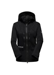 Mammut Eiger Nordwand Pro Softshell Hooded Jacket Softshelljacke Damen (Gr M |schwarz |wasserdicht)