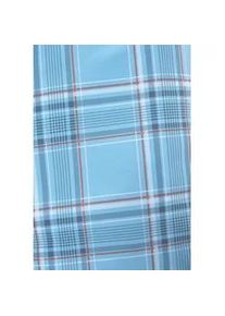 H.I.S. Badeshorts H.I.S "Karo", Herren, Gr. XXL (58/60), Lang, blau (hellblau (langgr&ouml;&szlig;e)), Microfaser, Microfaser, Polyester, kariert, Badehosen Badeshorts, mit kontrastfarbiger Kordel