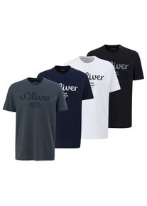 s.Oliver Logo T-Shirt Herren T-Shirt