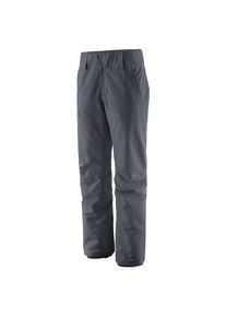 Patagonia Insulated Powder Town Pants Skihose Damen Snowboard (Gr M - Regular |grau/blau |wasserdicht)