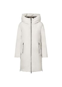 Mantel ECOALF Mati Jacket Damen (Gr L |weiß/grau |wasserdicht)