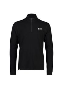 Mons Royale Cascade Merino Flex 200 1/4 Zip L/S Merinounterwäsche Herren (Gr L |schwarz)