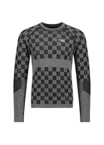 Mons Royale Ascender Merino Seamless L/S Merinounterwäsche Herren (Gr M |grau)