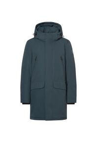 Parka ECOALF New Iceberg Jacket Herren (Gr S |blau |wasserdicht)