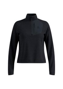 Odlo Mid Layer 1/2 Zip Ascent Fleecejacke Damen (Gr XL |schwarz)