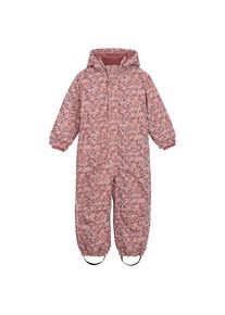 Minymo Snow Suit AOP No 164007 Overall Kinder (Gr 134 |rosa |wasserdicht)