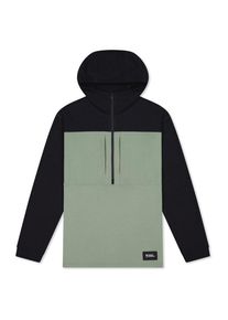 Mons Royale Offgrid Merino Fleece 1/2 Zip L/S Merinojacke Herren (Gr M |schwarz)