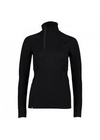 Mons Royale Olympus Half Zip Merinounterwäsche Women (Gr XS |schwarz)