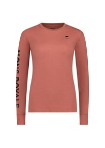 Merinounterwäsche Mons Royale Yotei Merino Classic L/S Damen (Gr M |rosa)