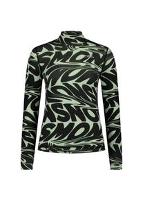 Merinounterwäsche Mons Royale Cascade Merino Base Layer Mock Neck L/S Damen (Gr L |schwarz)