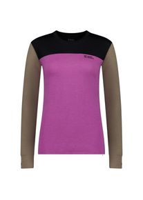 Merinounterwäsche Mons Royale Yotei Merino L/S Damen (Gr L |lila)