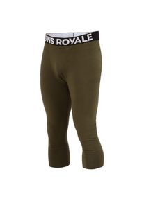 3/4 Unterhose Mons Royale Cascade Merino Flex 200 3/4 Legging Herren (Gr L |braun)
