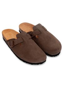 Espadrij Cloq Velour Sandalen Herren (Gr 42 |braun)