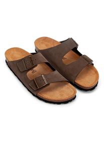 Espadrij Ami Velour Sandalen Herren (Gr 41 |braun)