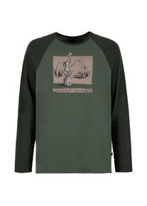 Longsleeve E9 Long Coffee Herren (Gr M |oliv)