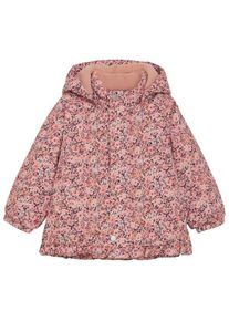 Winterjacke Minymo Snow Jacket AOP Kinder (Gr 104 |rosa |wasserdicht)