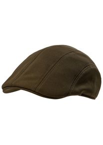 Deerhunter Muflon Pro Flatcap Mütze (Gr 62/63 |braun |wasserdicht)