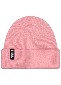 Mons Royale Chunky Logger Merino Beanie Mütze (Größe One Size |rosa)
