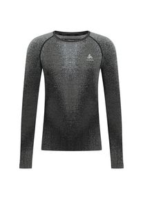 Odlo BL Top Crew Neck L/S Performance Warm Blackcomb Kunstfaserunterwäsche Herren (Gr S |grau/schwarz)
