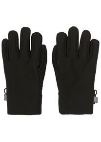 Color Kids Gloves Softshell Handschuhe Kinder (Gr 8-10 Years |schwarz |wasserdicht)