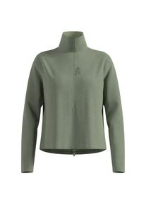 Odlo Mid Layer 1/2 Zip Grid Fleece Fleecejacke Women (Gr M |oliv)