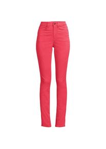 LANDS' END Slim Fit Shaping-Chinos, Damen,  Pink, Baumwolle, by Lands' End