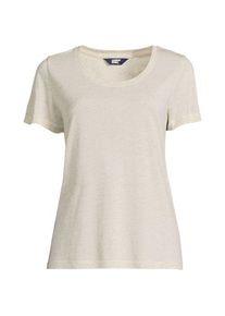 LANDS' END Shirt aus Leinenmix, Damen,  Beige, Leinen/Viskose, by Lands' End