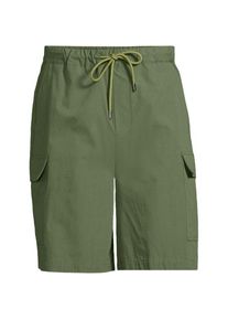 LANDS' END Cargo-Shorts mit Schlupfbund, Herren,  Gr&uuml;n, Baumwolle/Leinen, by Lands' End