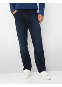 Brax Herren Five-Pocket-Hose Style COOPER BLUE BLACK USED, denim dunkelblau, Gr. 33/34