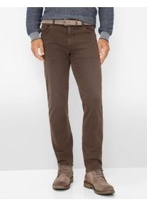 Brax Herren Five-Pocket-Hose Style COOPER NOUGAT, dunkelbraun, Gr. 35/38