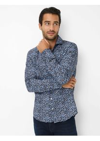 Brax Herren Hemd Style HAROLD baltic, Blau, Gr. XL