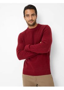 Brax Herren Strickpullover Style RICK red wine, dunkelrot, Gr. XXL