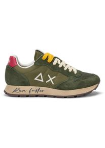 SUN68 Low-Top Sneaker - Sneakers Militare Scuro - Gr. 46 (EU) - in Gr&uuml;n - f&uuml;r Damen
