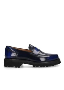 Henry Stevens Slipper & Pantoletten - Loafer Haywood PL - Gr. 43,5 (EU) - in Blau - f&uuml;r Damen