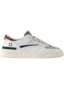 D.A.T.E Low-Top Sneaker - D.A.T.E. Sneakers Biancomarrone - Gr. 43 (EU) - in Bunt - f&uuml;r Damen