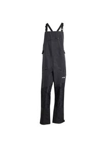 adidas terrex Terrex Xperior Hybrid Primeknit CP+ Bib Skihose Herren (Gr L |grau/schwarz |wasserdicht)