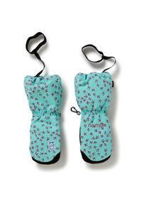 Namuk Statement Fäustlinge Senso Handschuhe Kinder (Gr 4 - 116/122 |türkis |wasserdicht)