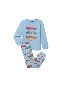 Tchibo - Kinder-Pyjama &raquo;Hot Wheels&laquo; - Jungen - Gr. 110/116 - blau/print