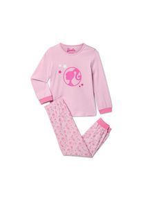 Tchibo - Kinder-Pyjama &raquo;Barbie&laquo; - M&auml;dchen - Gr. 134/140 - hellrosa/print